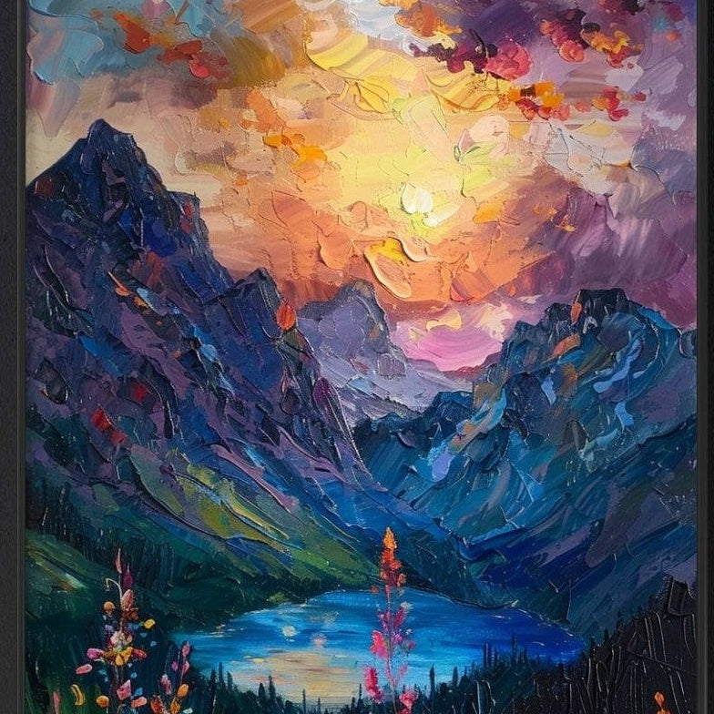 AVIORART Wall Art Canvas Valley of Dreams
