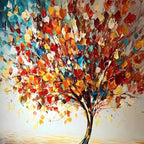 AVIORART Life's Colors Wall Art Canvas