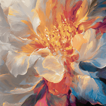 AVIORART Eternal Bloom Wall Art Canvas