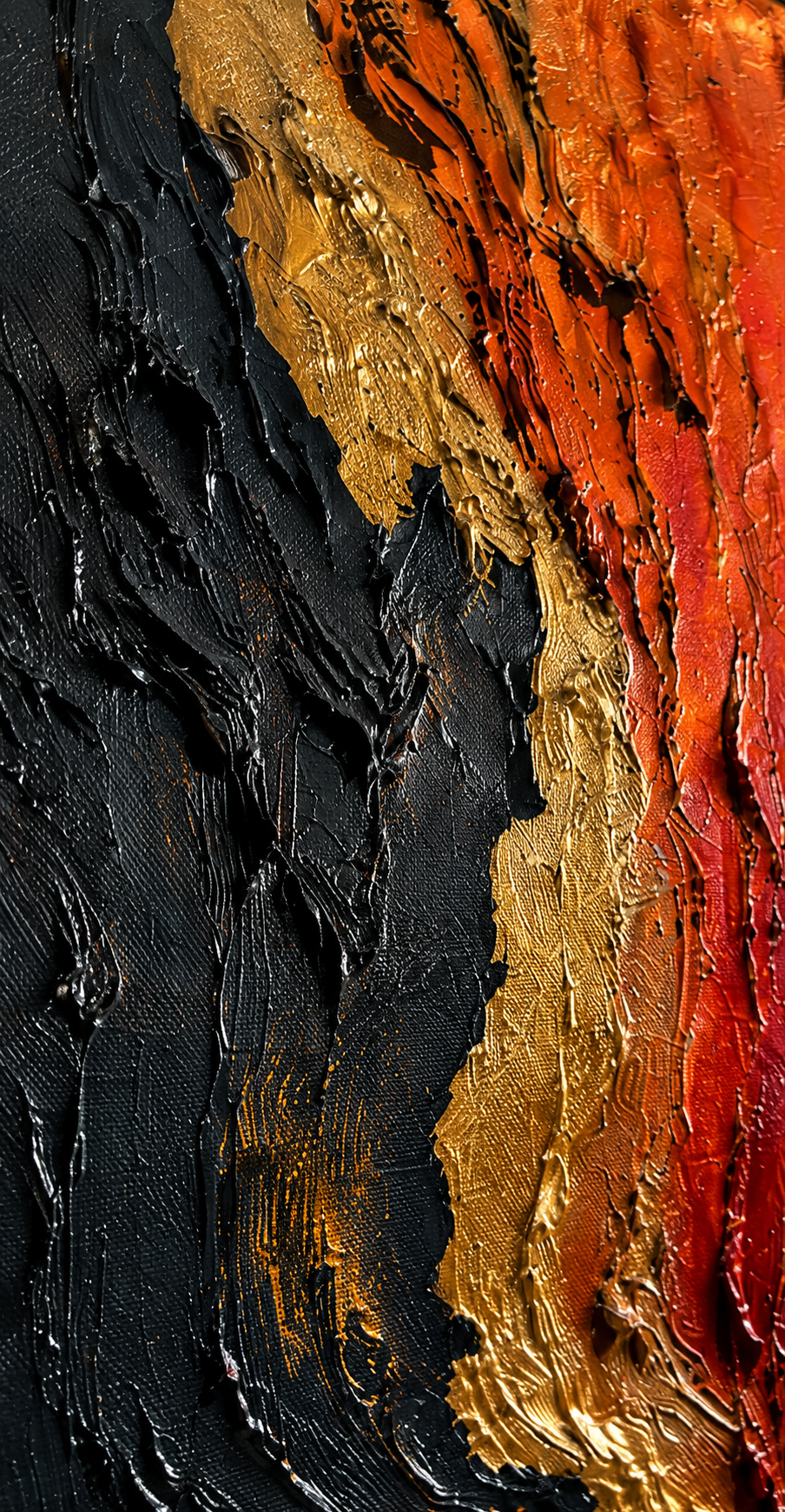 AVIORART Embertide Wall Art Canvas