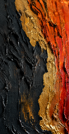 AVIORART Embertide Wall Art Canvas
