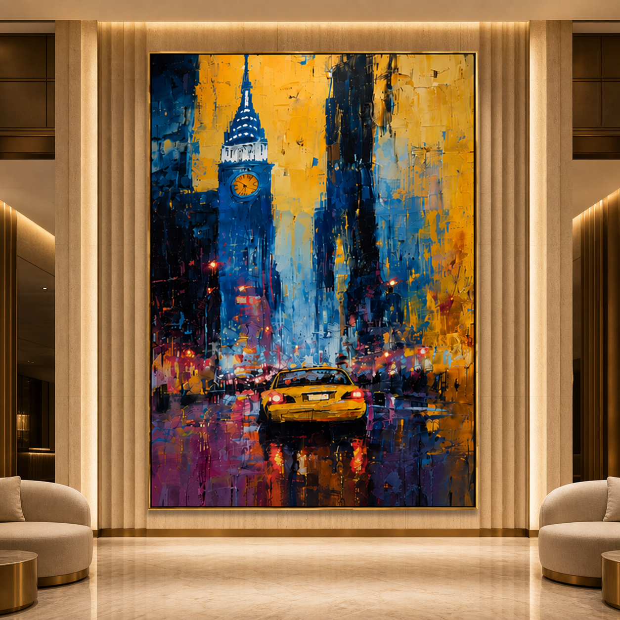 AVIORART Afterwork Meeting Wall Art Canvas