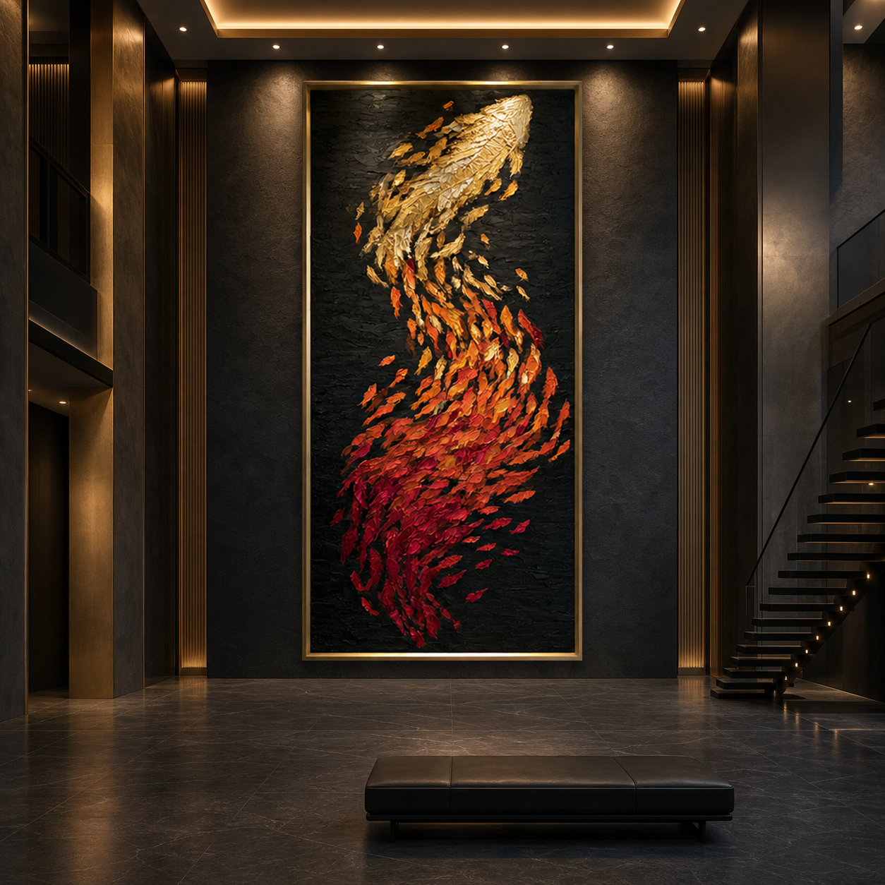 AVIORART Against the Current Wall Art Canvas