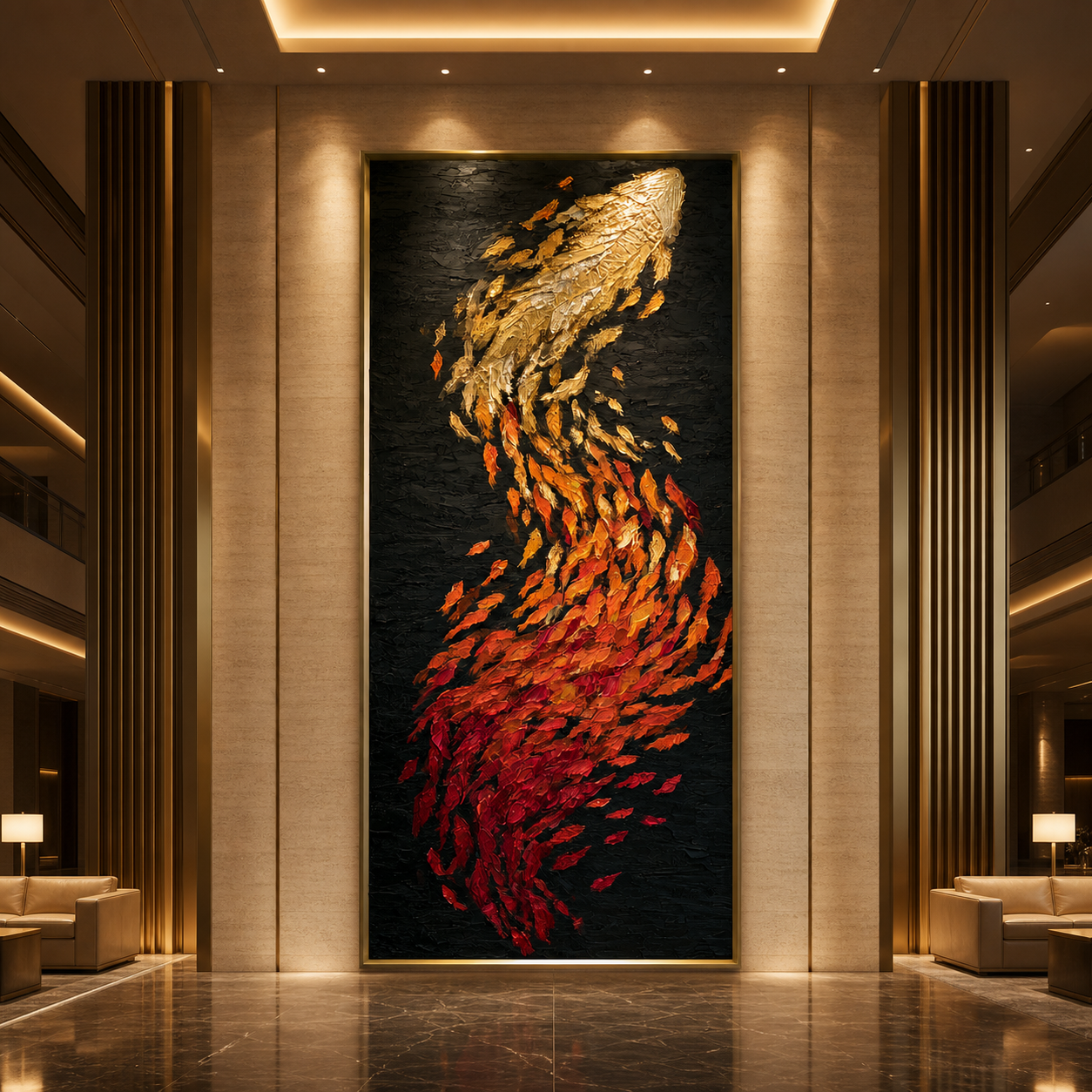 AVIORART Against the Current Wall Art Canvas