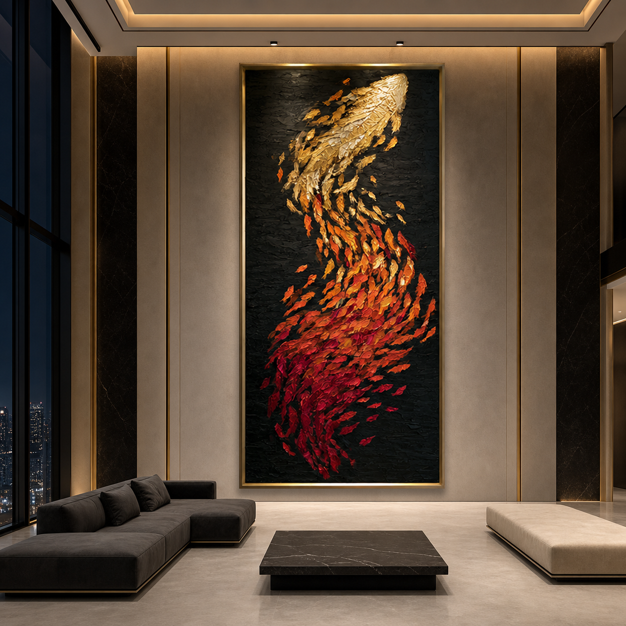 AVIORART Against the Current Wall Art Canvas