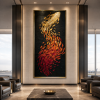 AVIORART Against the Current Wall Art Canvas