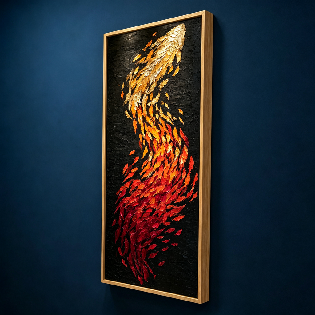 AVIORART Against the Current Wall Art Canvas
