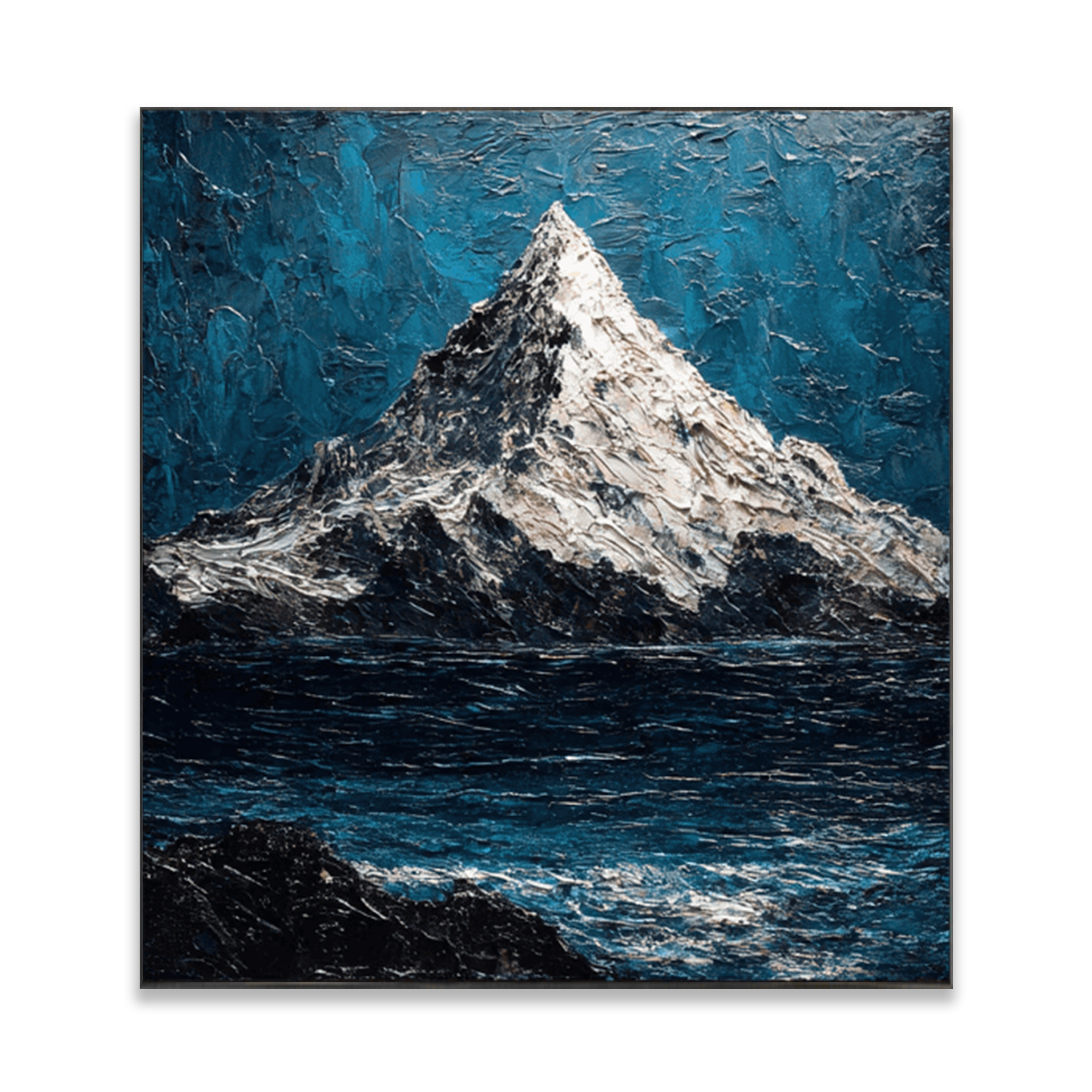 AVIORART Alpine Summit Wall Art Canvas