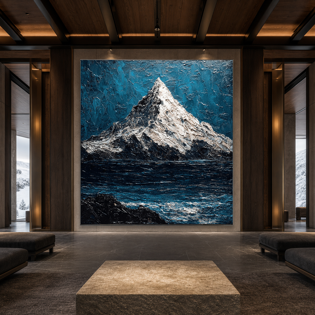 AVIORART Alpine Summit Wall Art Canvas