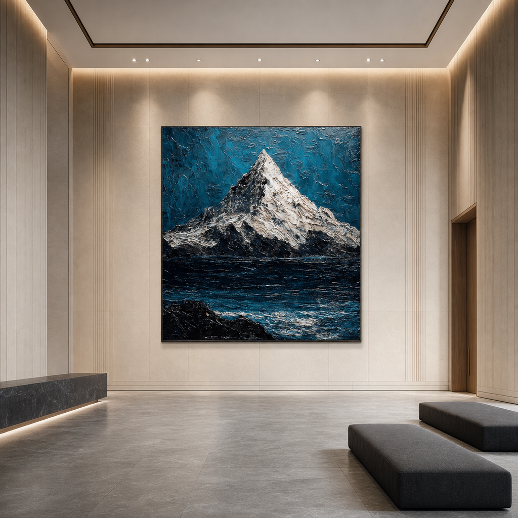AVIORART Alpine Summit Wall Art Canvas