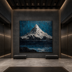 AVIORART Alpine Summit Wall Art Canvas