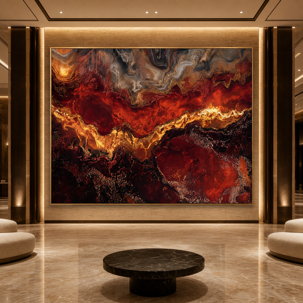 AVIORART Ambitious Heart Wall Art Canvas