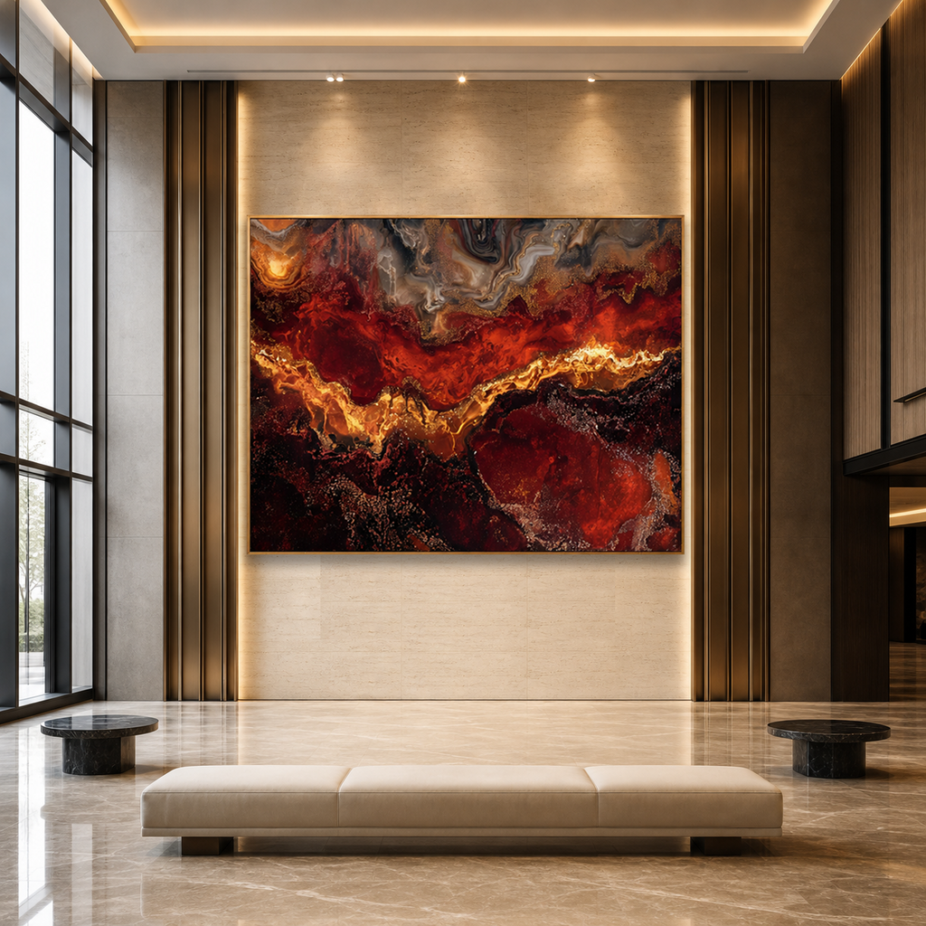AVIORART Ambitious Heart Wall Art Canvas
