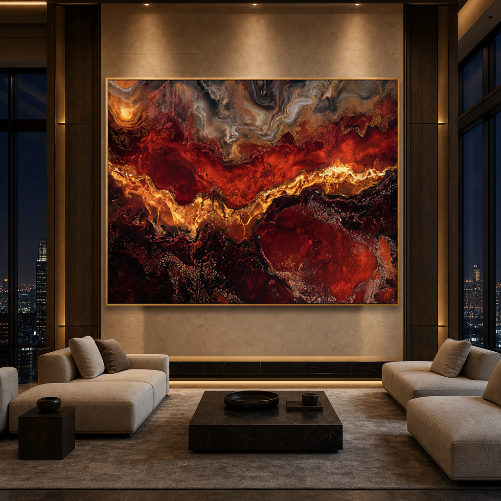 AVIORART Ambitious Heart Wall Art Canvas