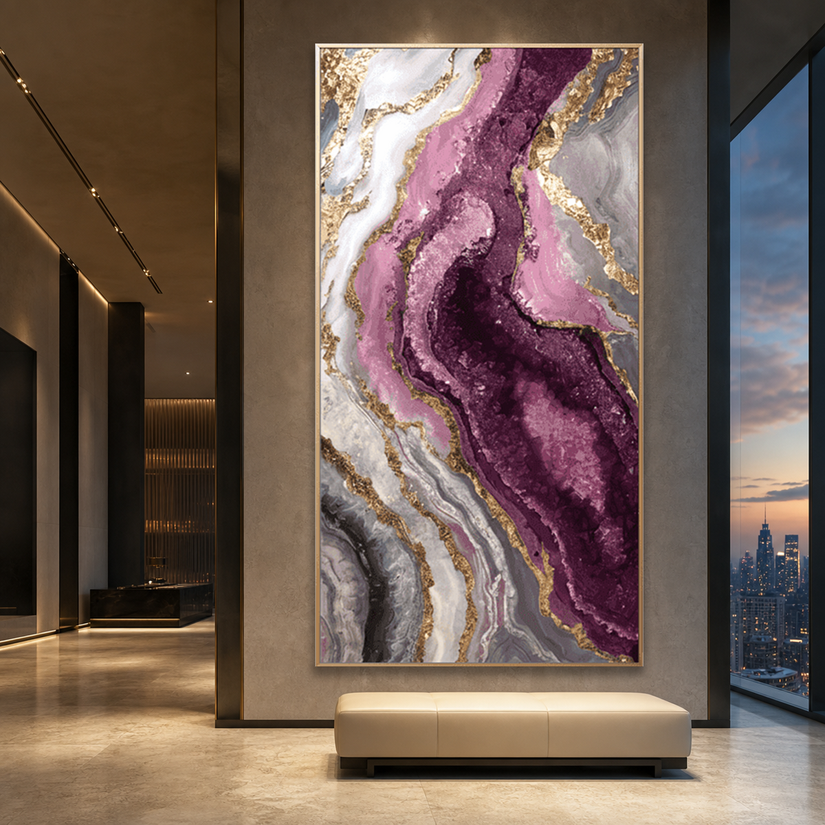 AVIORART Amethyst Dreams Wall Art Canvas