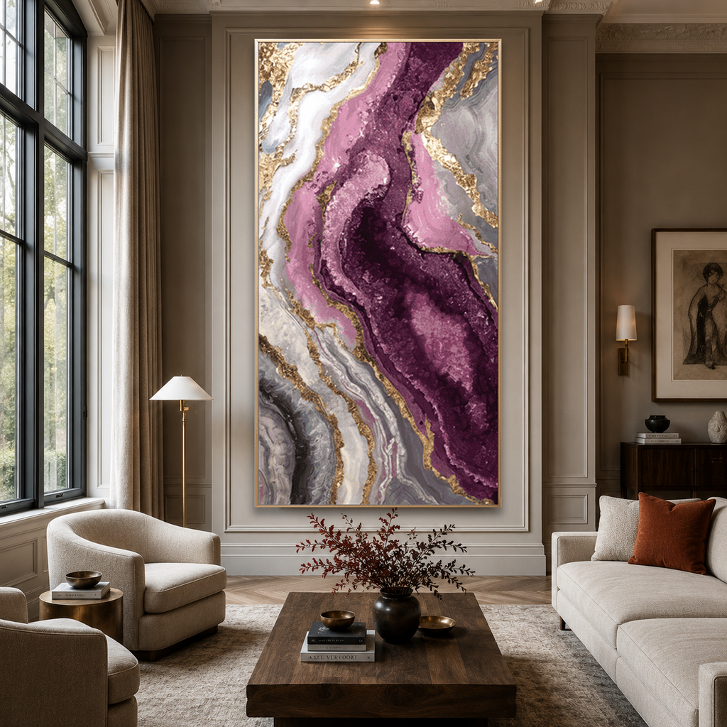 AVIORART Amethyst Dreams Wall Art Canvas