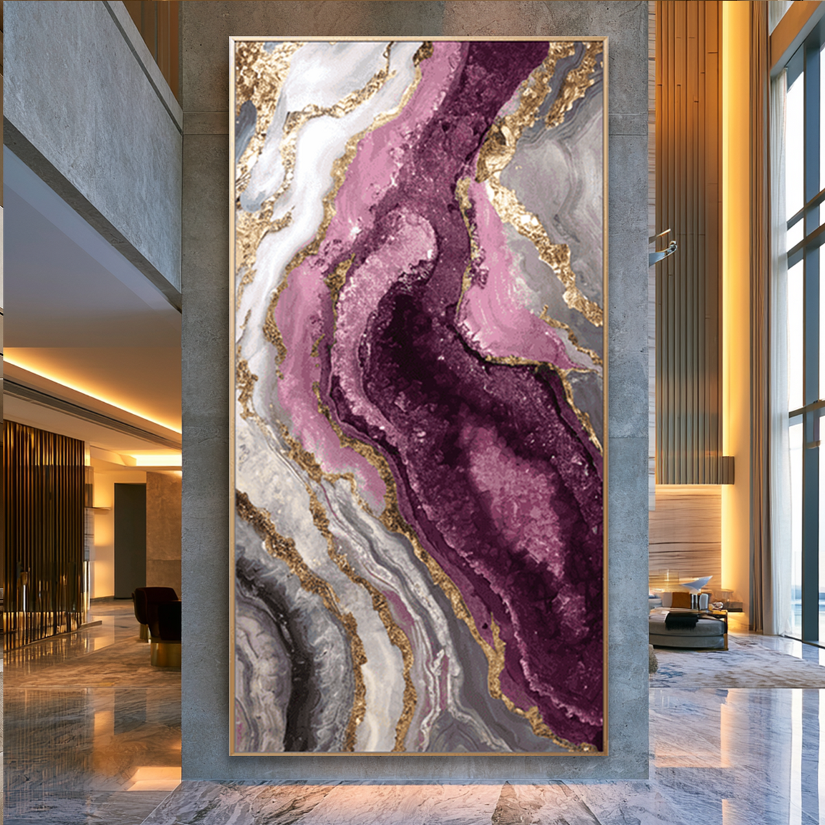 AVIORART Amethyst Dreams Wall Art Canvas