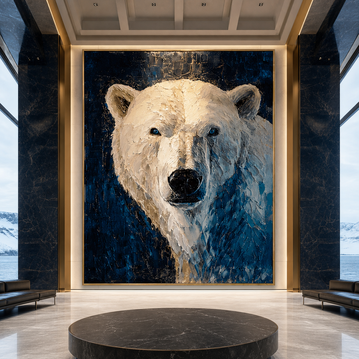 AVIORART Arctic Eyes Wall Art Canvas