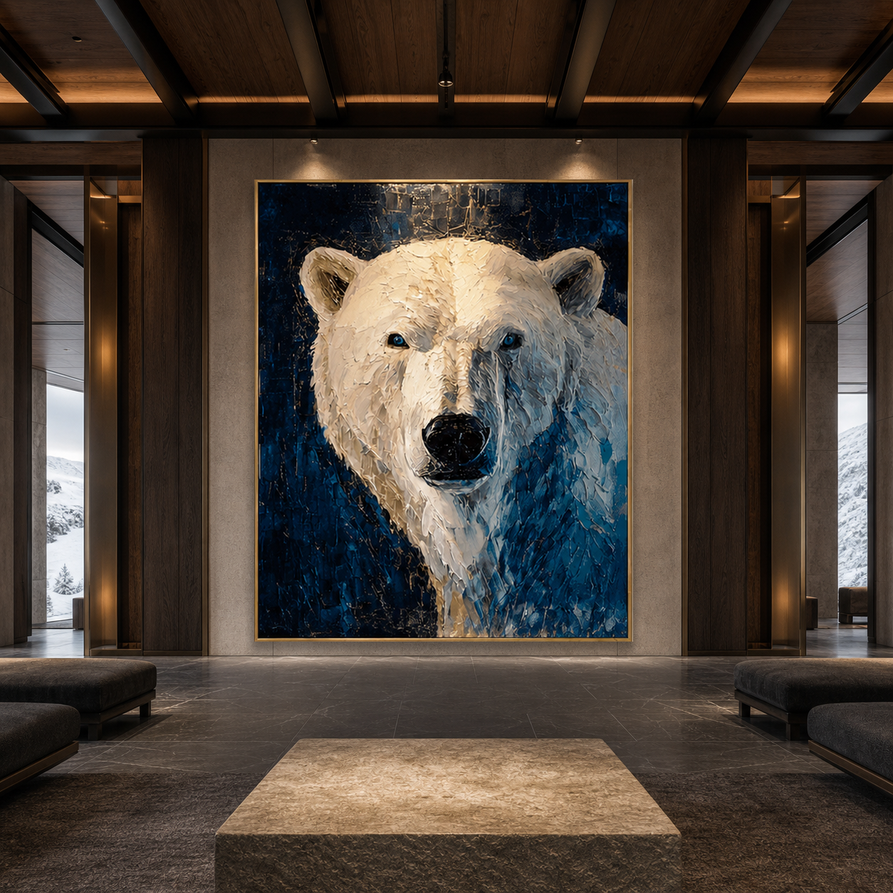 AVIORART Arctic Eyes Wall Art Canvas