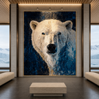 AVIORART Arctic Eyes Wall Art Canvas