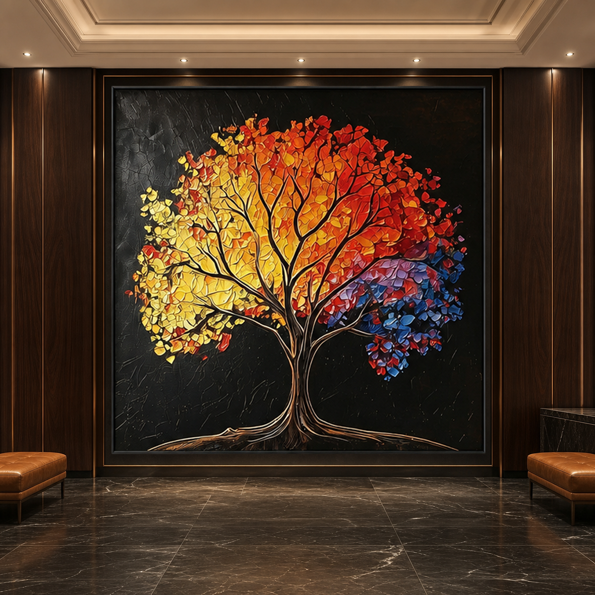 AVIORART Aurora of Life Wall Art Canvas