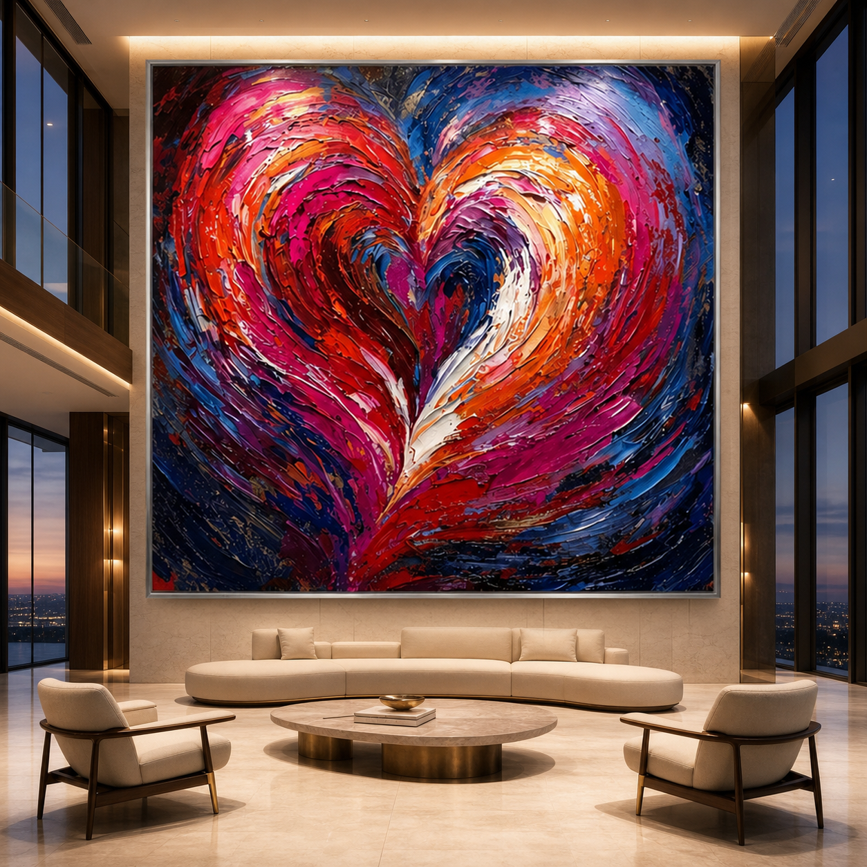 AVIORART Love Unfiltered Wall Art Canvas