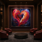 AVIORART Love Unfiltered Wall Art Canvas