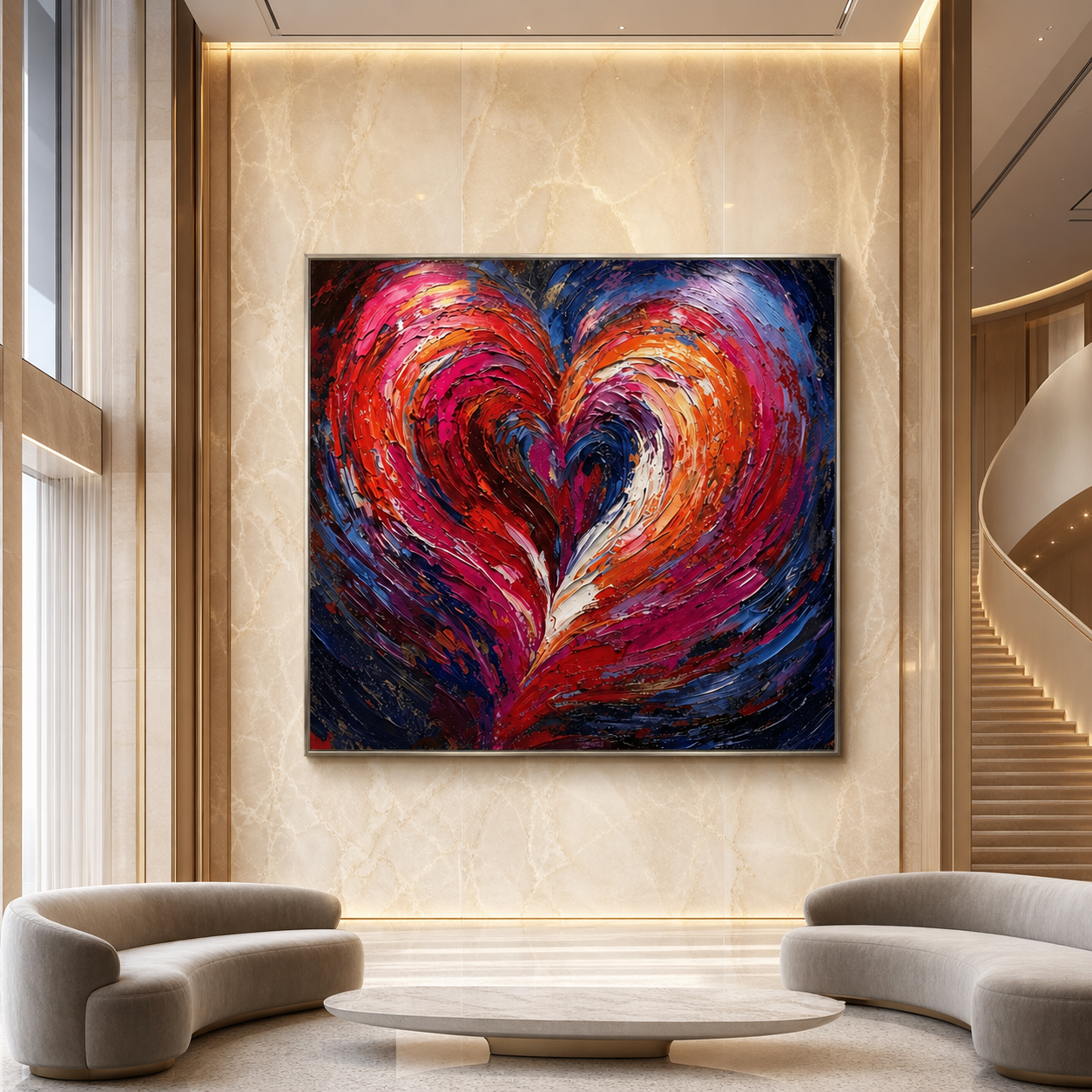 AVIORART Love Unfiltered Wall Art Canvas