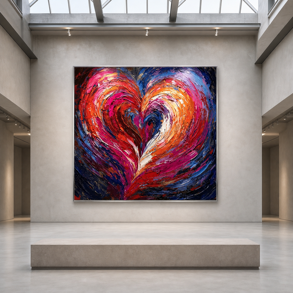 AVIORART Love Unfiltered Wall Art Canvas