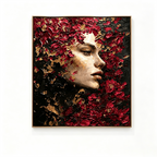 AVIORART Beauty In the Dark Wall Art Canvas