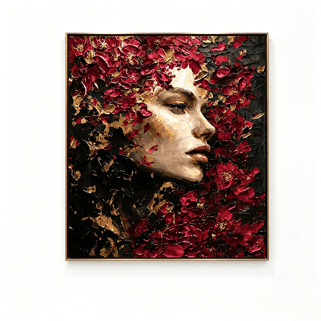 AVIORART Beauty In the Dark Wall Art Canvas