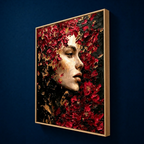 AVIORART Beauty In the Dark Wall Art Canvas