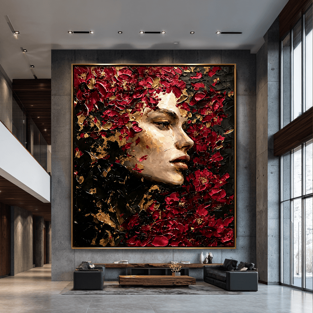AVIORART Beauty In the Dark Wall Art Canvas