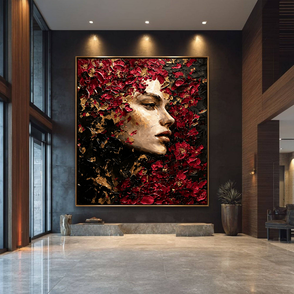 AVIORART Beauty In the Dark Wall Art Canvas