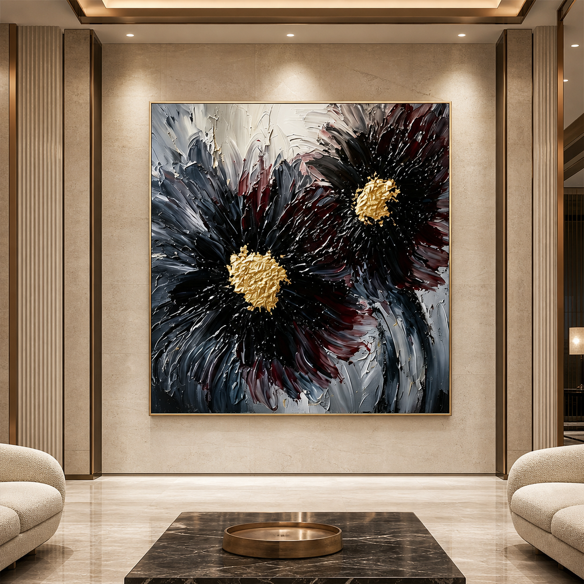 AVIORART Beauty in Contrast Wall Art Canvas