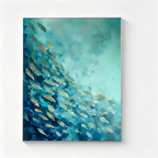AVIORART Blessed Sea Wall Art Canvas