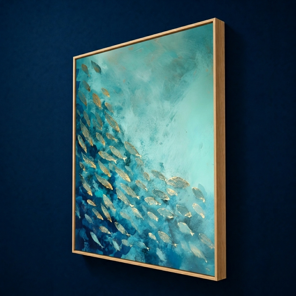 AVIORART Blessed Sea Wall Art Canvas