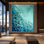 AVIORART Blessed Sea Wall Art Canvas