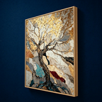 AVIORART Blessings Tree Wall Art Canvas