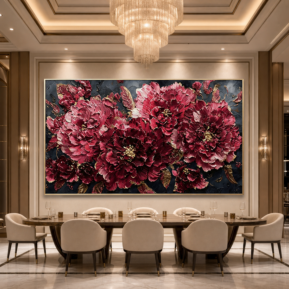 AVIORART Blossoms of Celebration Wall Art Canvas