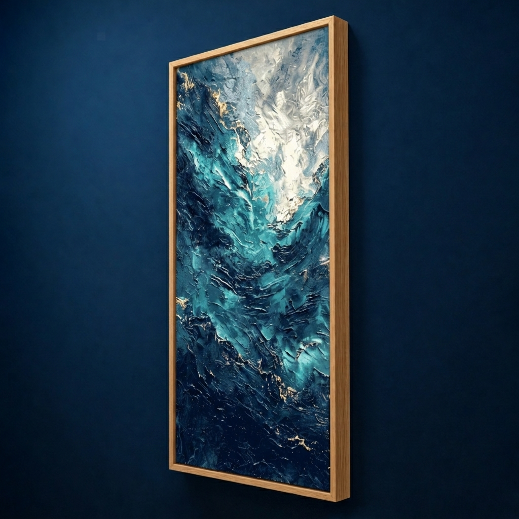AVIORART Blue Abyss Wall Art Canvas