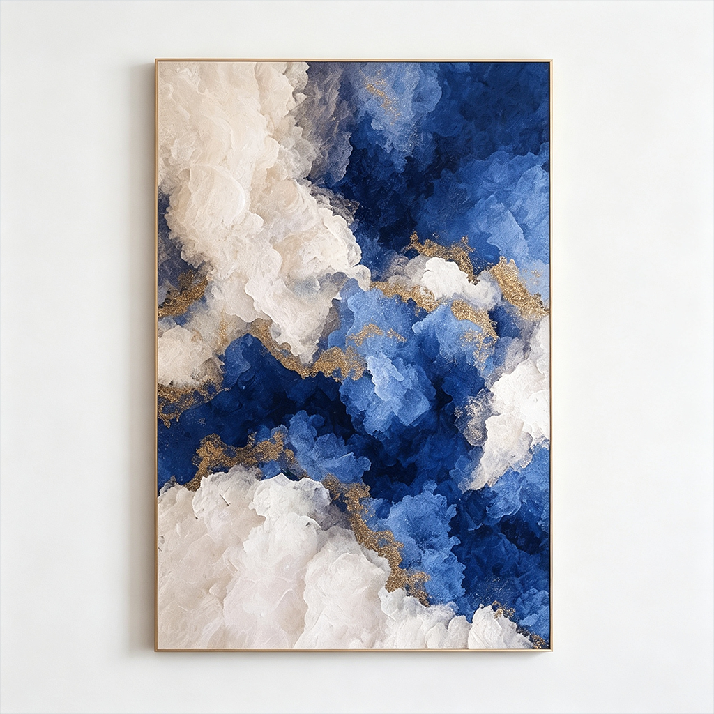 AVIORART Blue Heavens Wall Art Canvas