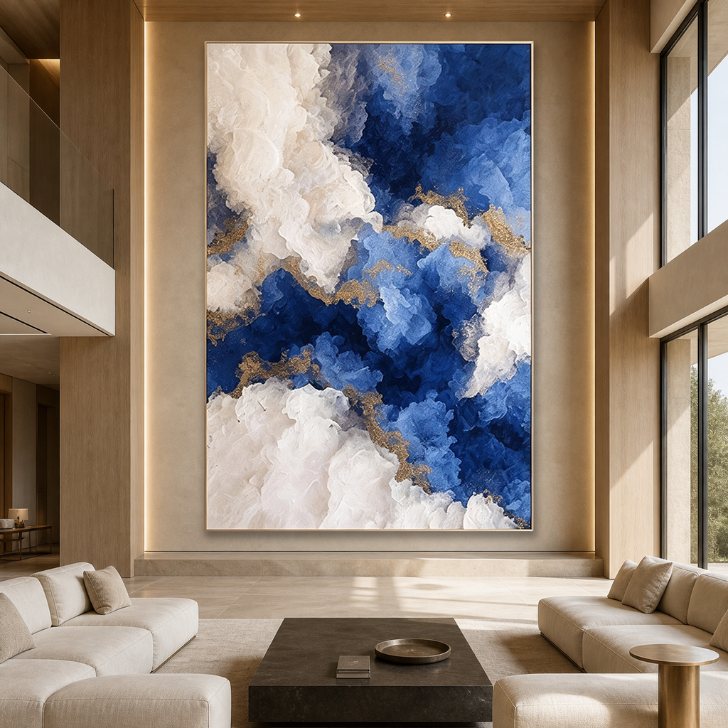 AVIORART Blue Heavens Wall Art Canvas