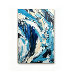 AVIORART Blue Soul Wall Art Canvas