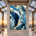 AVIORART Blue Soul Wall Art Canvas