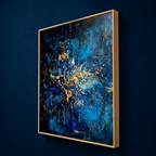 AVIORART Blue Supernova Wall Art Canvas