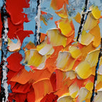 AVIORART Blue Attraction Wall Art Canvas