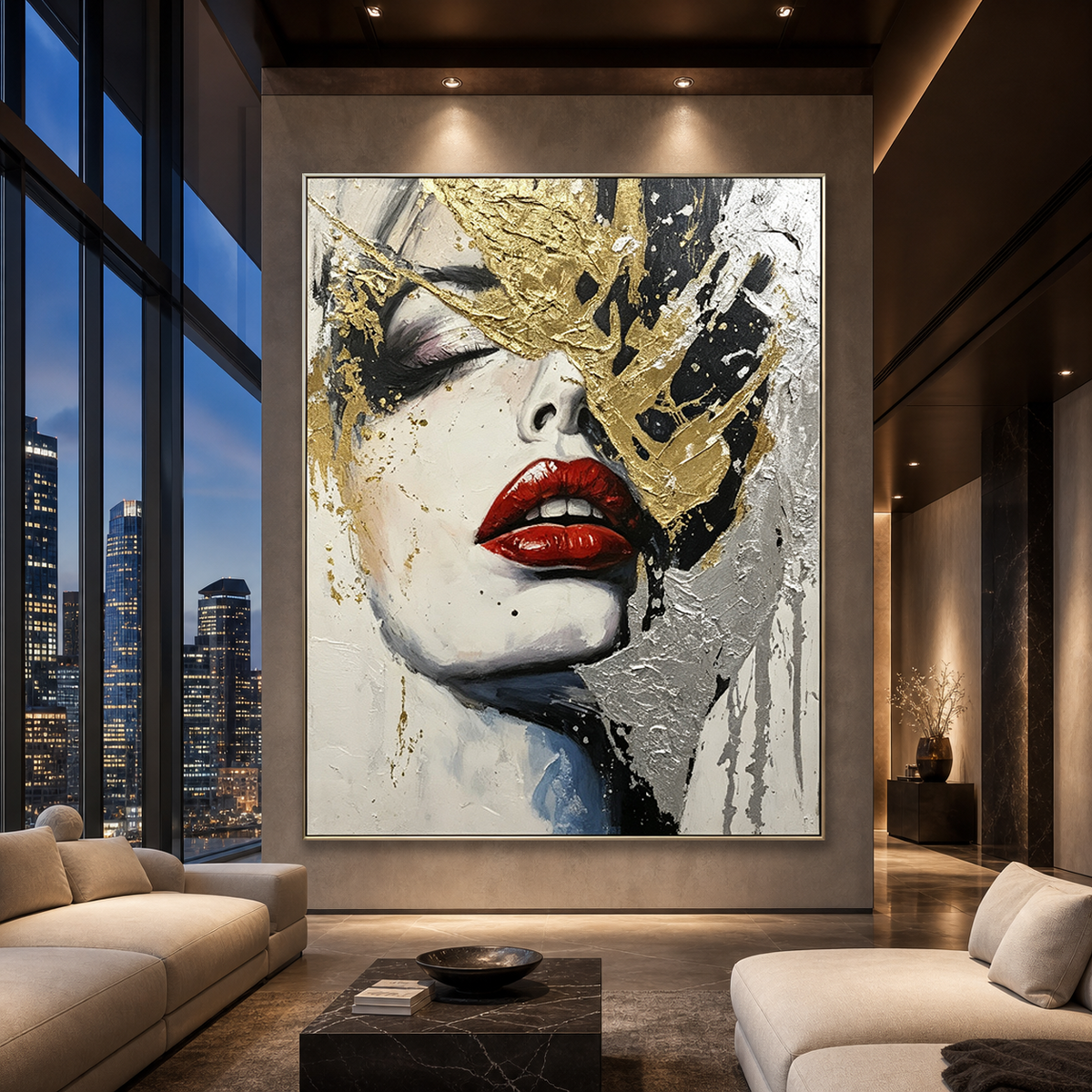 AVIORART Boldly Beautiful Wall Art Canvas