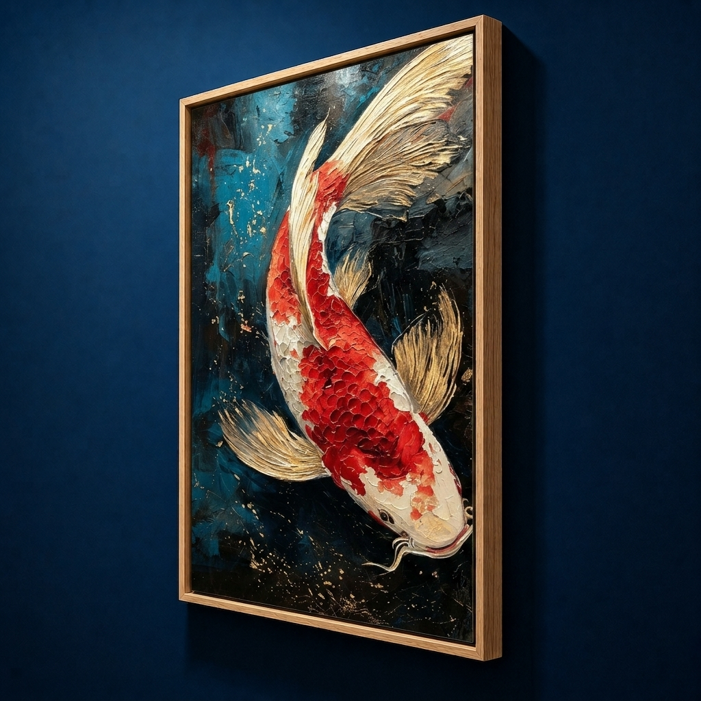 AVIORART Born Lucky Wall Art Canvas