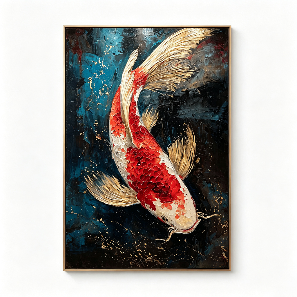 AVIORART Born Lucky Wall Art Canvas